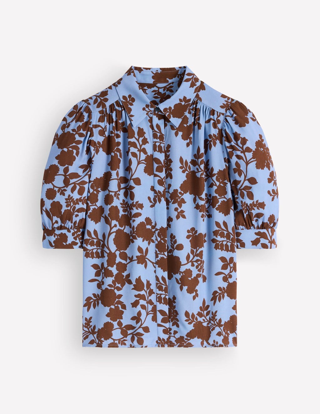 Penelope Viscose Top-Forget Me Not, Bouquet Breeze